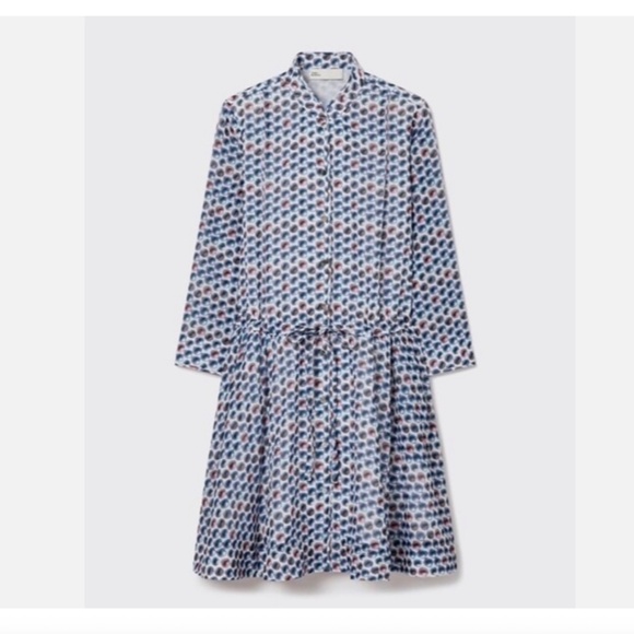Tory Burch Candy Dot Mini Shirtdress – Size 4 – NWOT - Picture 2 of 8